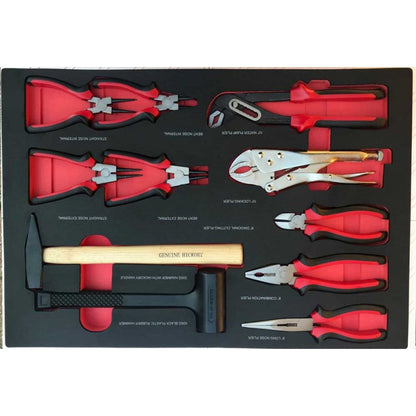 11 Piece Plier & Hammer Set in EVA Tray - Premium Pliers from GTools - Just $125! Shop now at GTools