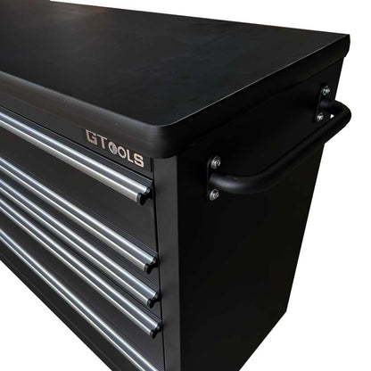 GTX 1.8M Black Steel Tool Chest, Mega Drawer & Workbench - Premium Tool Box from GTools - Just $899! Shop now at GTools