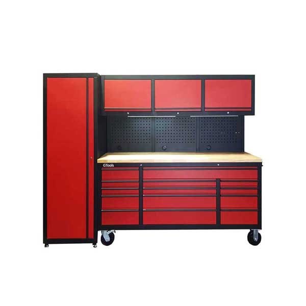 Tall metal tool deals cabinet